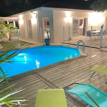 Bassin D Arcachon 7pers Piscine Chauffee * Audenge