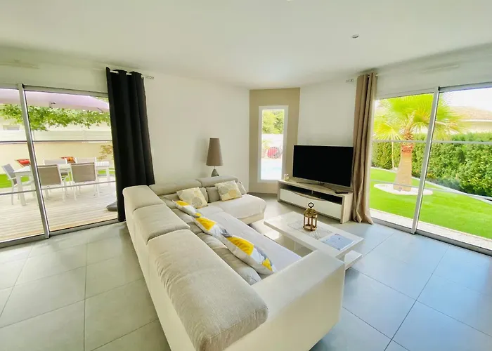 Nyaraló Bassin D Arcachon 7pers Piscine Chauffee *